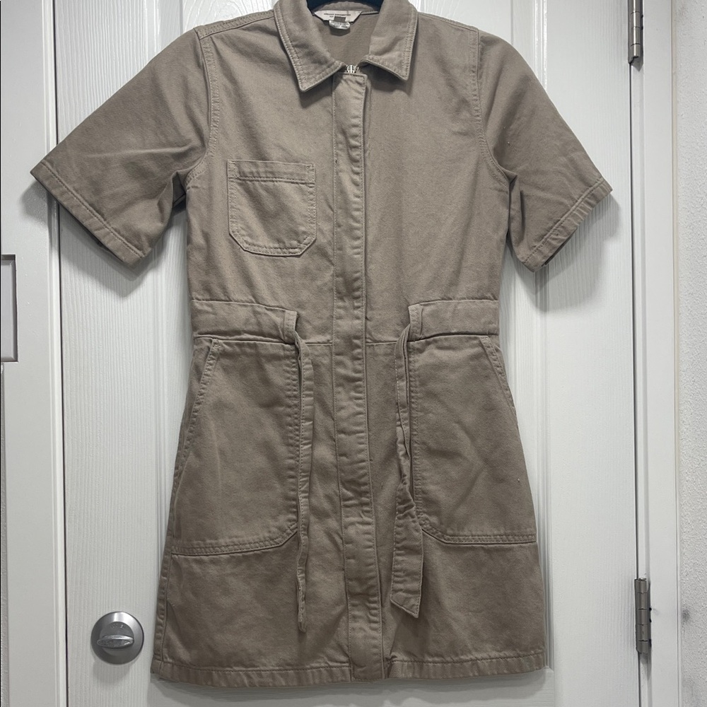 French Connection Denim Rosetta Dress Size 6
